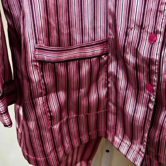 Ambrielle Woman Size 2XL 2 Set Pajama Lounge Satin Effect - Picture 5 of 13